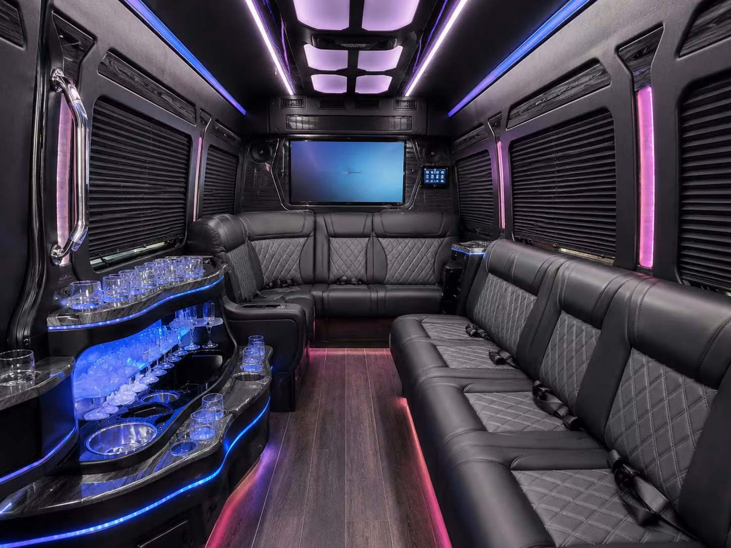 corporate group shuttles between sky harbor and phoenix hotels and convention centers